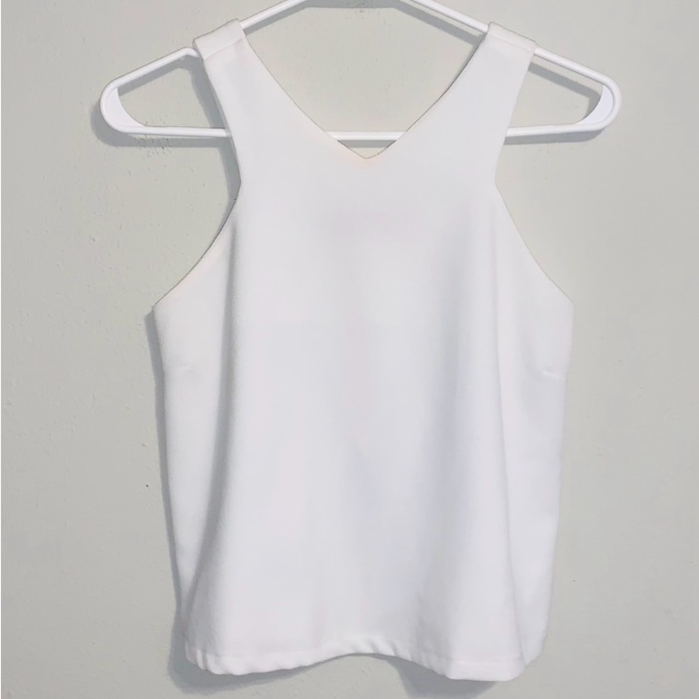 Boohoo White Crop Top